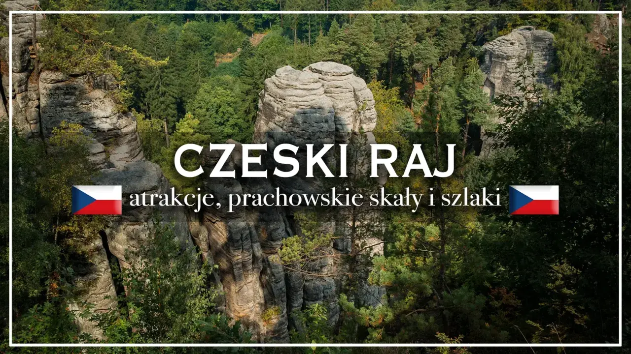 Prachowskie skały w Czeskim Raju, otoczone zielenią lasów, zapraszają na wędrówkę szlakami.