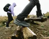 Letnie buty w góry, takie jak te Mammut z Gore-Tex, zapewniają stabilność na nierównym terenie.